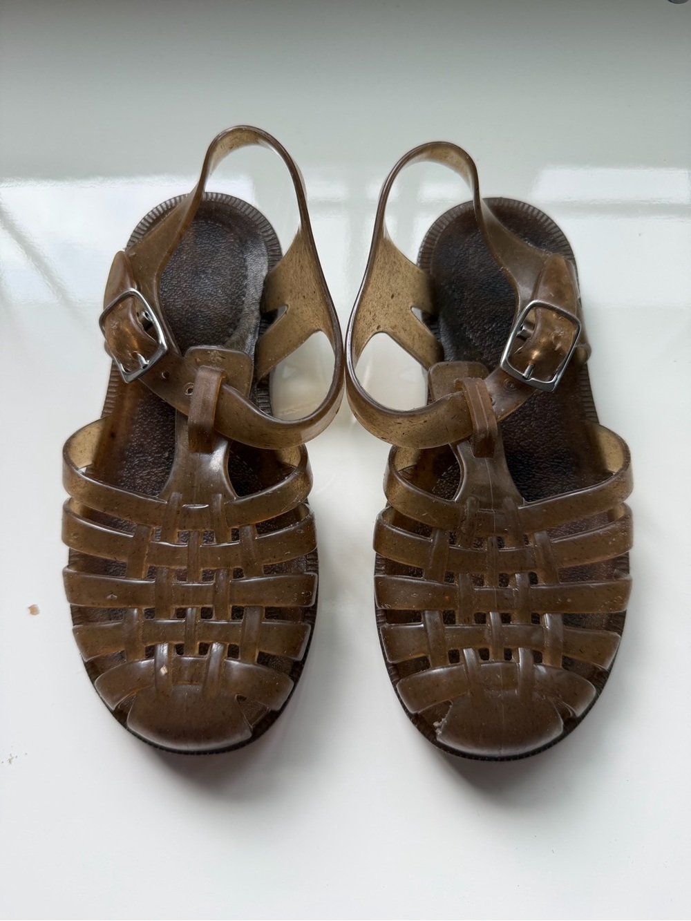 Meduse Gardana Hemp Jelly Sandals Toddler 10/11